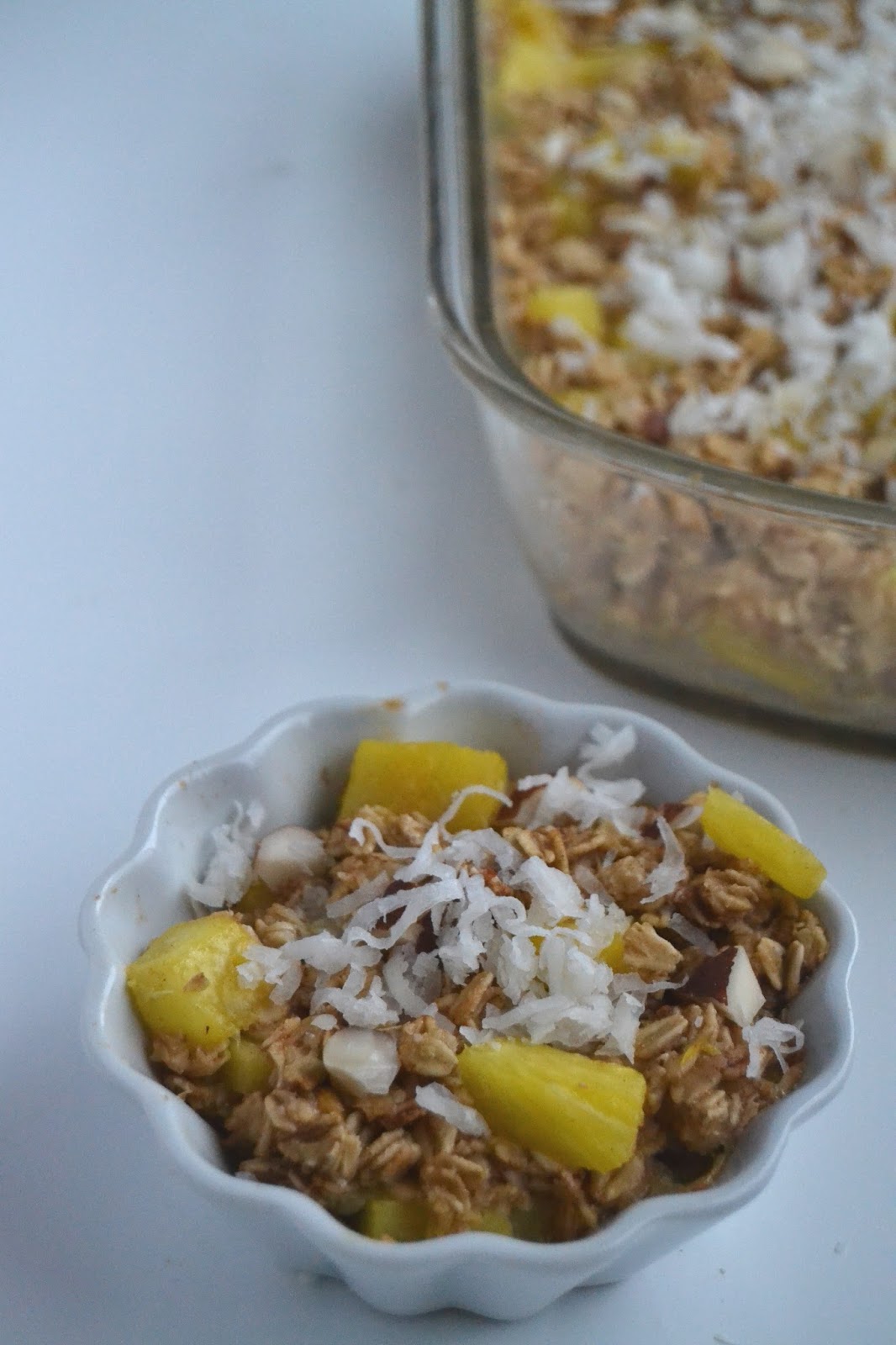 Piña Colada Baked Oatmeal The Nutritionist Reviews