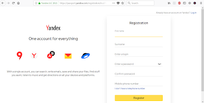 Cara Membuat Akun Yandex Mail Mudah Dan Lengkap
