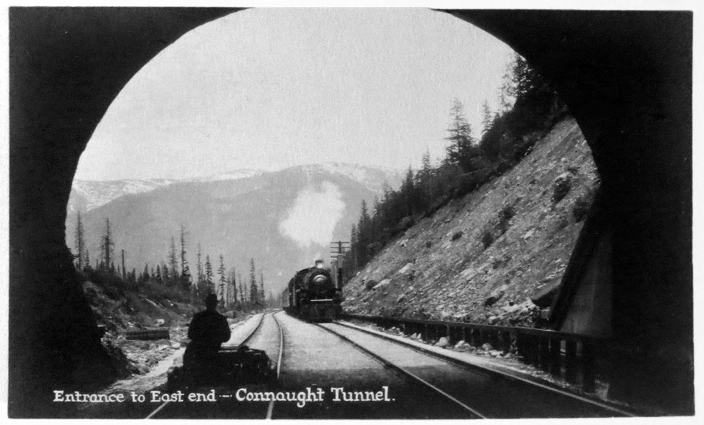 transpress nz the Connaught Tunnel on the Canadian Pacific
