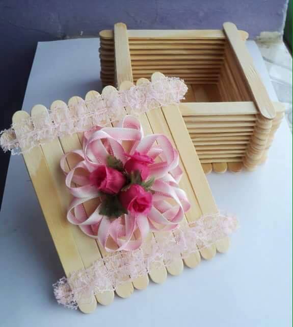 Manualidades con palitos de helado | Construccion y Manualidades