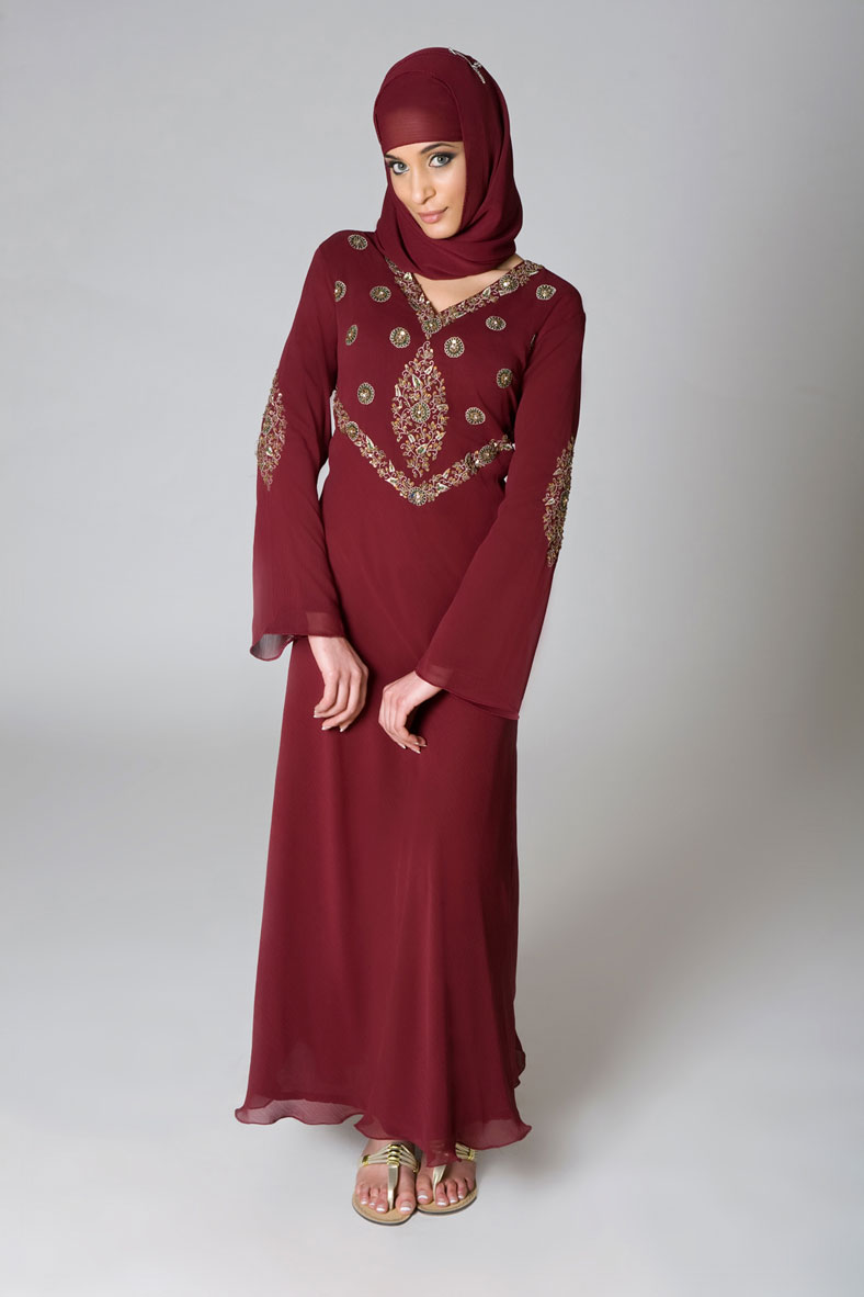 latest abaya designs - Pakistani - Indian - Arabic ~ Latest fashion designs for abaya, bridal ...