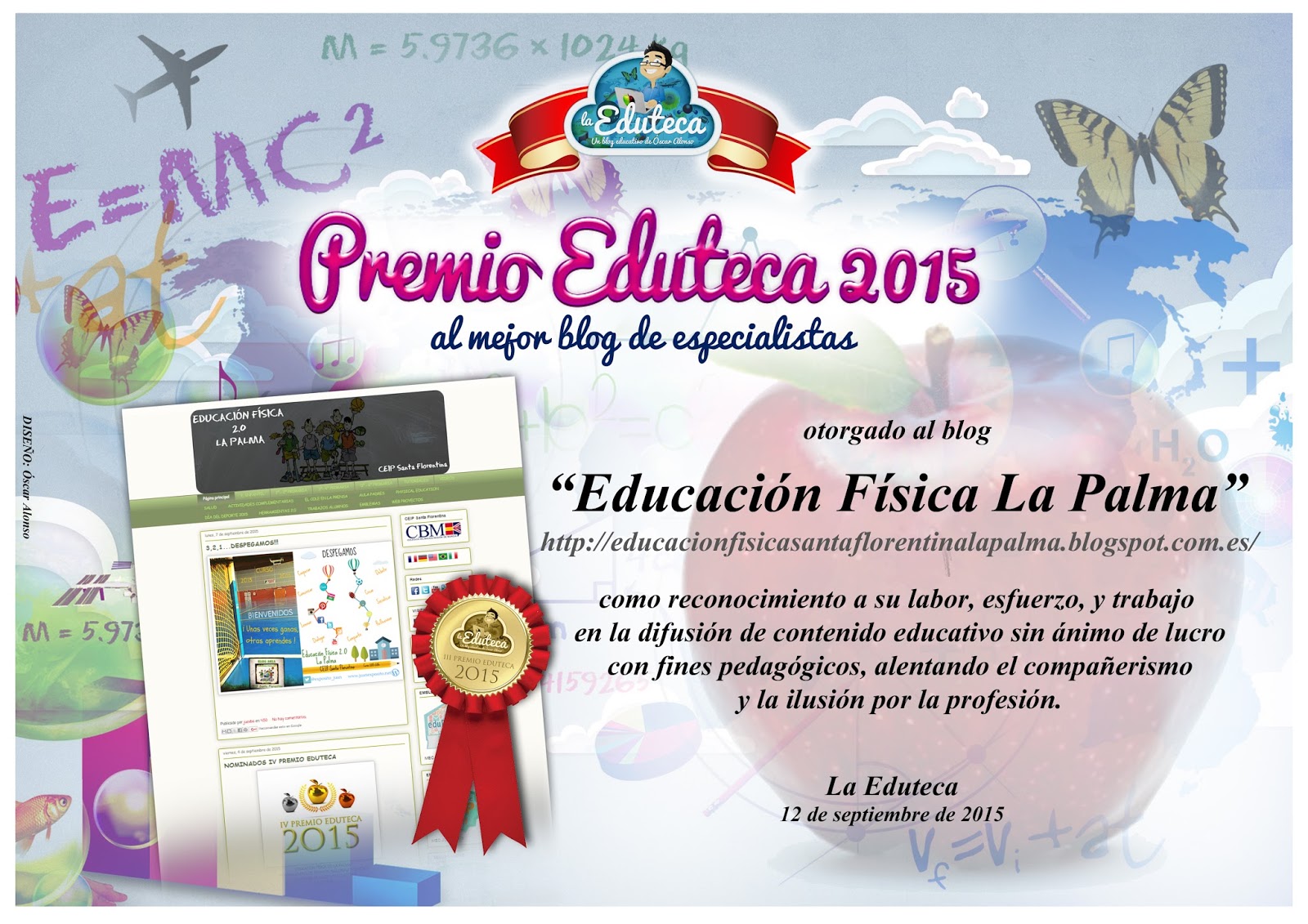 Premio Eduteca 2015 al mejor blog de especialistas