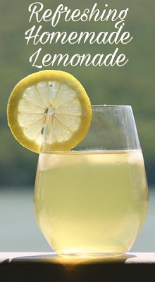 Refreshing Homemade Lemonade