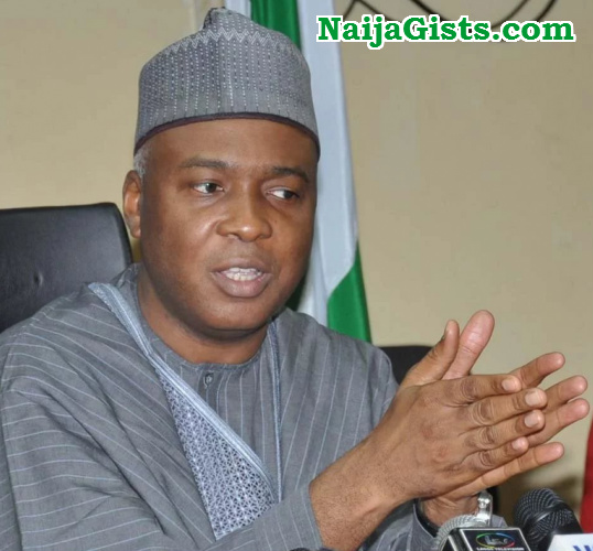 saraki flees house arrest