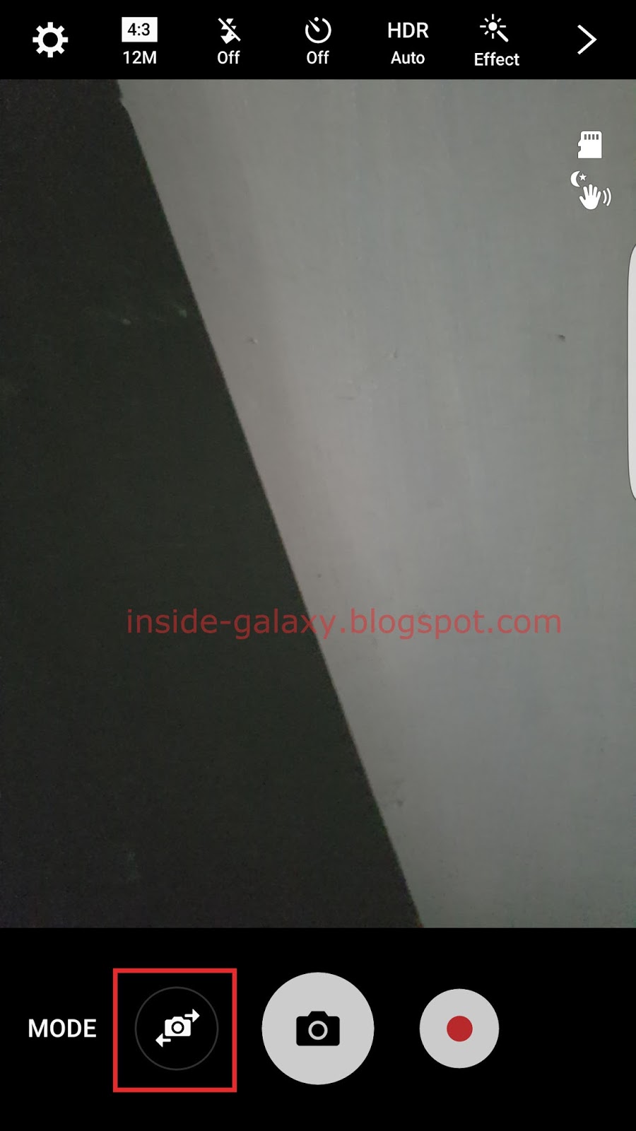 Inside Galaxy Samsung Galaxy S7 Edge How to Take SelfPortrait Photos