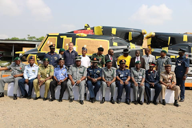 Photogist: Customs Releases Seized Helicopters To Nigeria Airforce