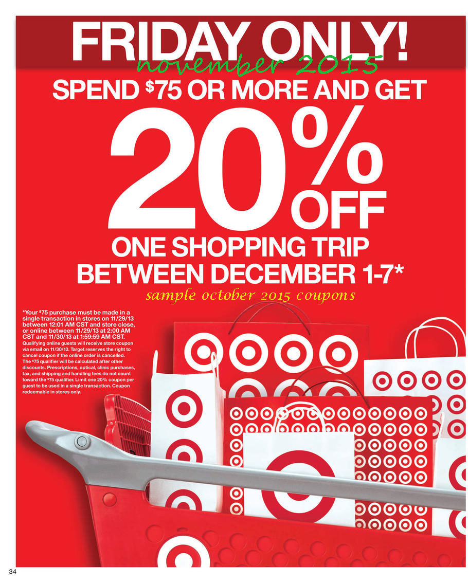 Free Printable Coupons: Target Coupons Free Printable Coupons: Target Coupons