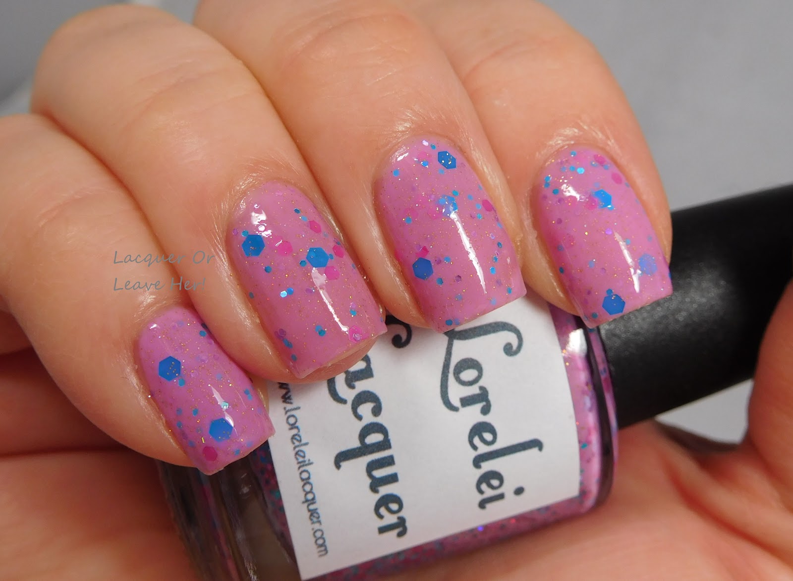 Lacquer or Leave Her! Before & After UberChic Beauty 1102 over