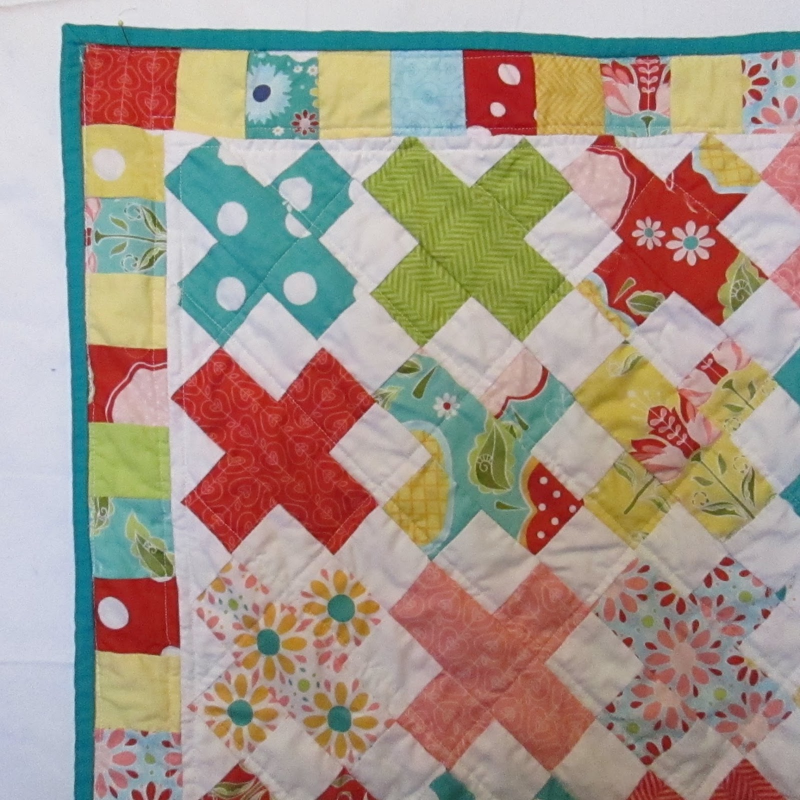 an itty bitty one {January quilt 2}