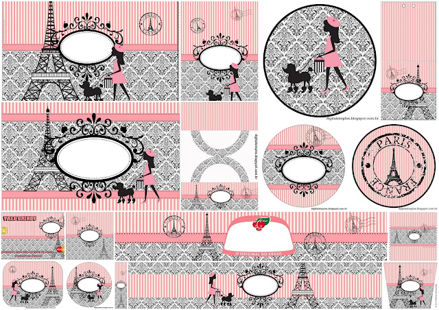 Beautiful París: Free Printable Candy Bar Labels.