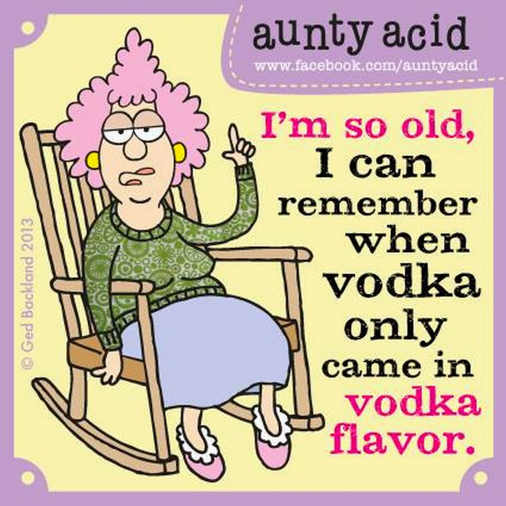 Chuck's Fun Page 2: Aunty Acid cartoons - 9 images.