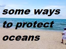 some ways to save oceans for common man