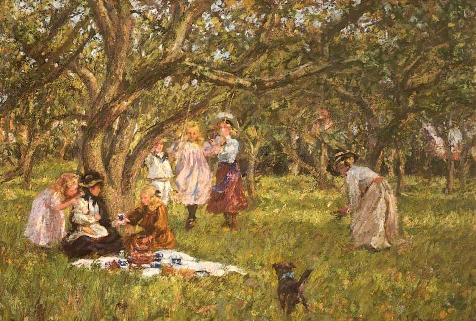 Пикник картина. Пикник 18 век. Пикник в живописи. Пикник в картинах художников. Картина пикник в лесу.