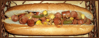Special hotdog Sandwich