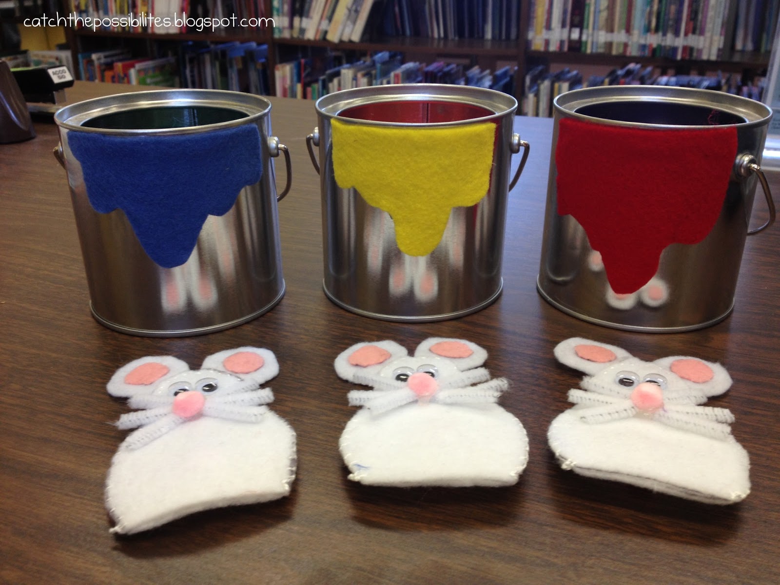 Flannel Friday & Storytime Swap Mouse Paint Catch the Possibilities