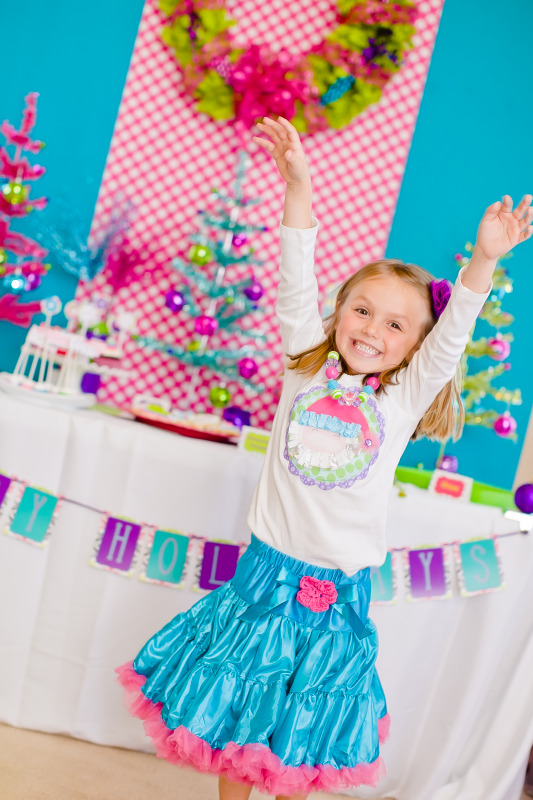 Kara s Party Ideas Merry   Bright Colorful Holiday Children s Christmas Party  - 54