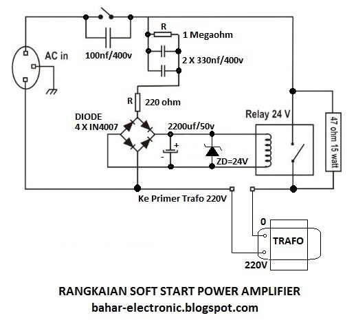 Gaya Terbaru Rangkaian Soft Start Untuk Las Listrik Skema Las Listrik