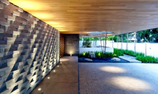 Ground recessed LED lighting &#8211; modern ideas!