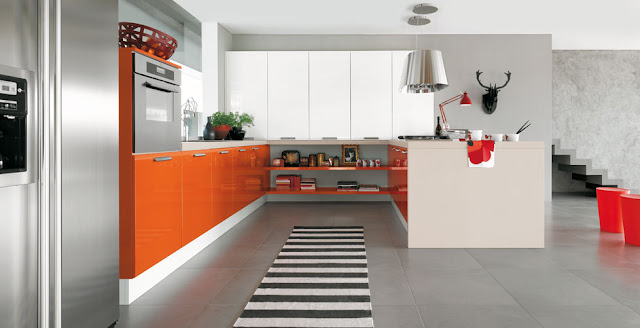 cocina naranja