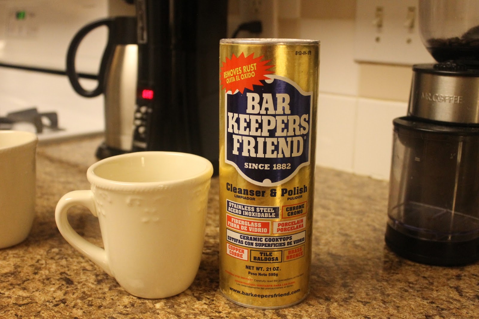 Texas Decor Bar Keepers Friend, Holly Cat, and Expiration Dates on