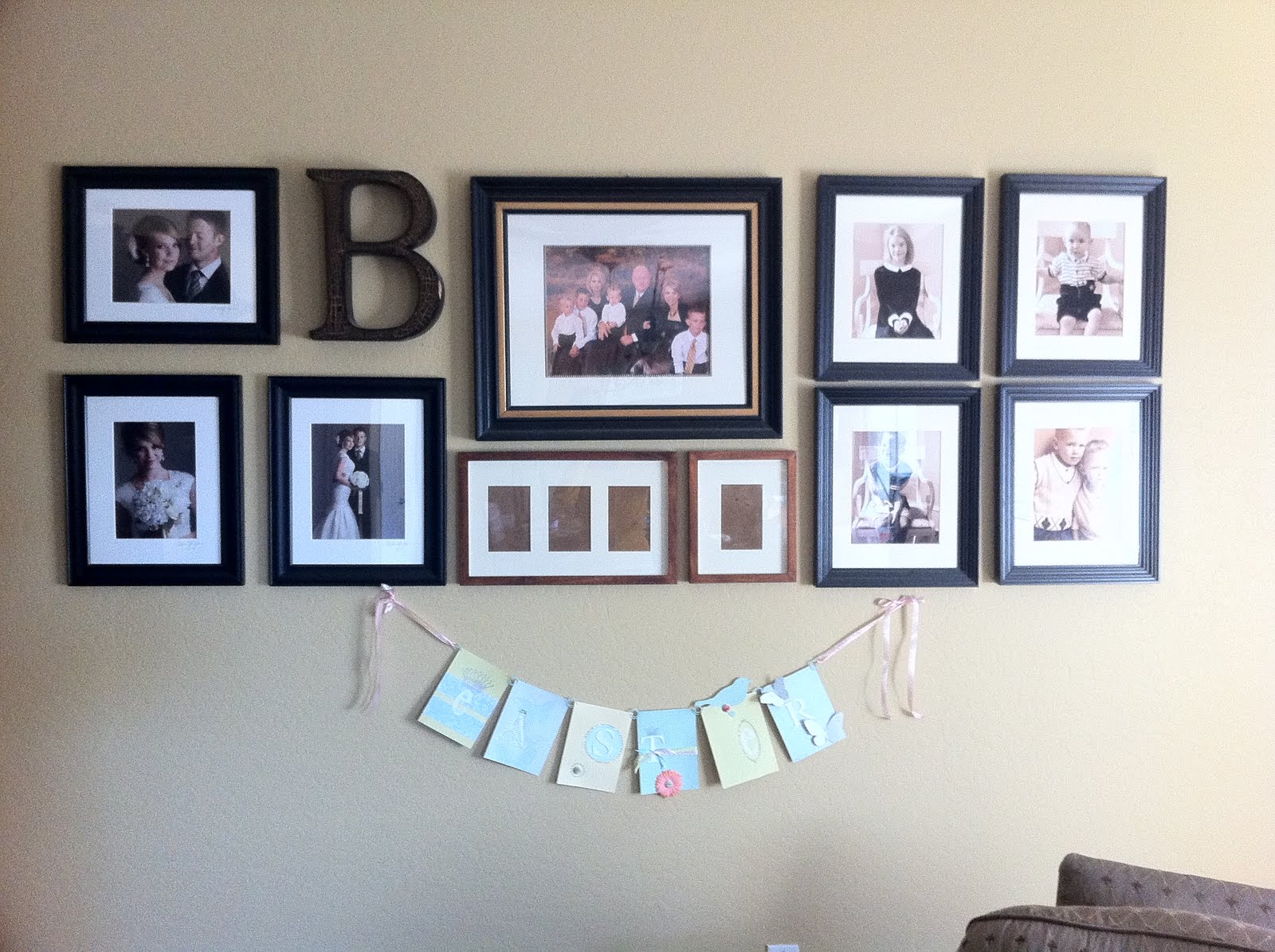 get craftlicious Wall Collages!/ First Guest Ideas!