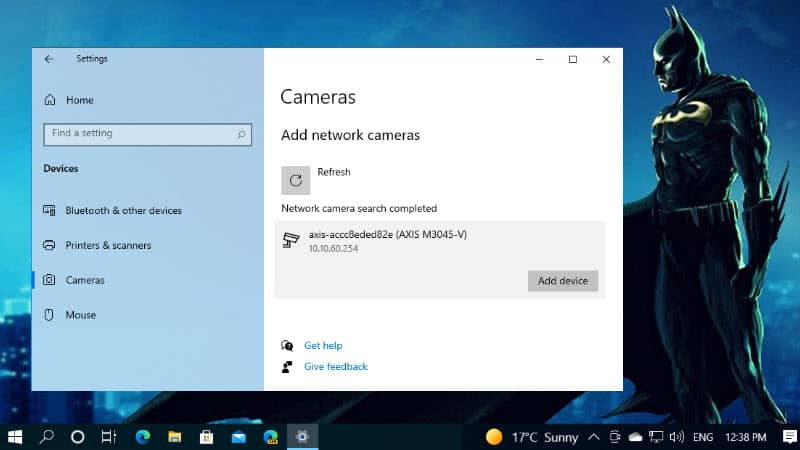 How to enable or disable a camera on Windows 10?