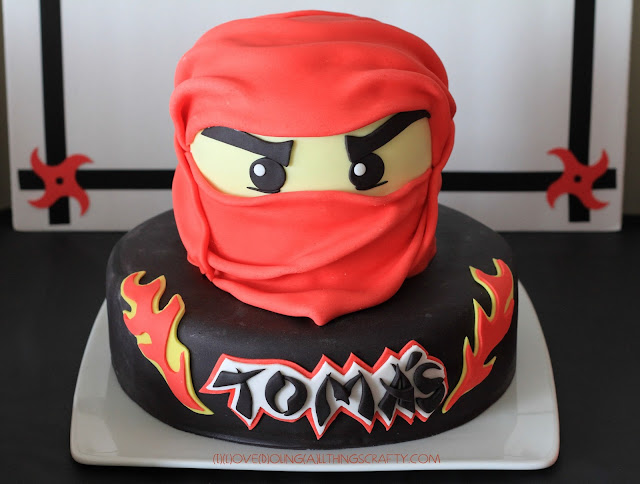 Ninjago Birthday Cake