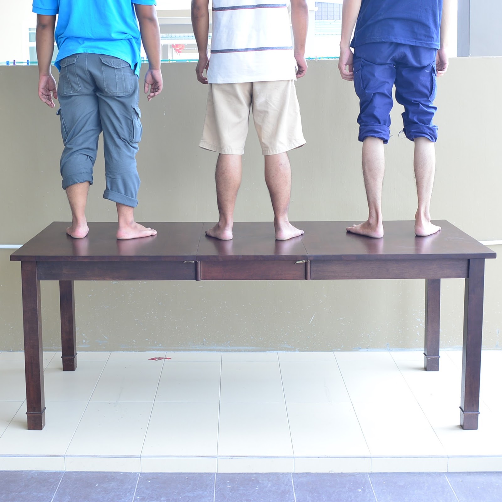 Sg tan Extendable Dining Table SG TAN FURNITURE