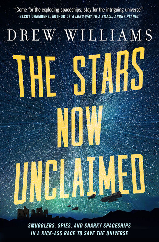 Interview with Drew Williams, author of The Stars Now Unclaimed