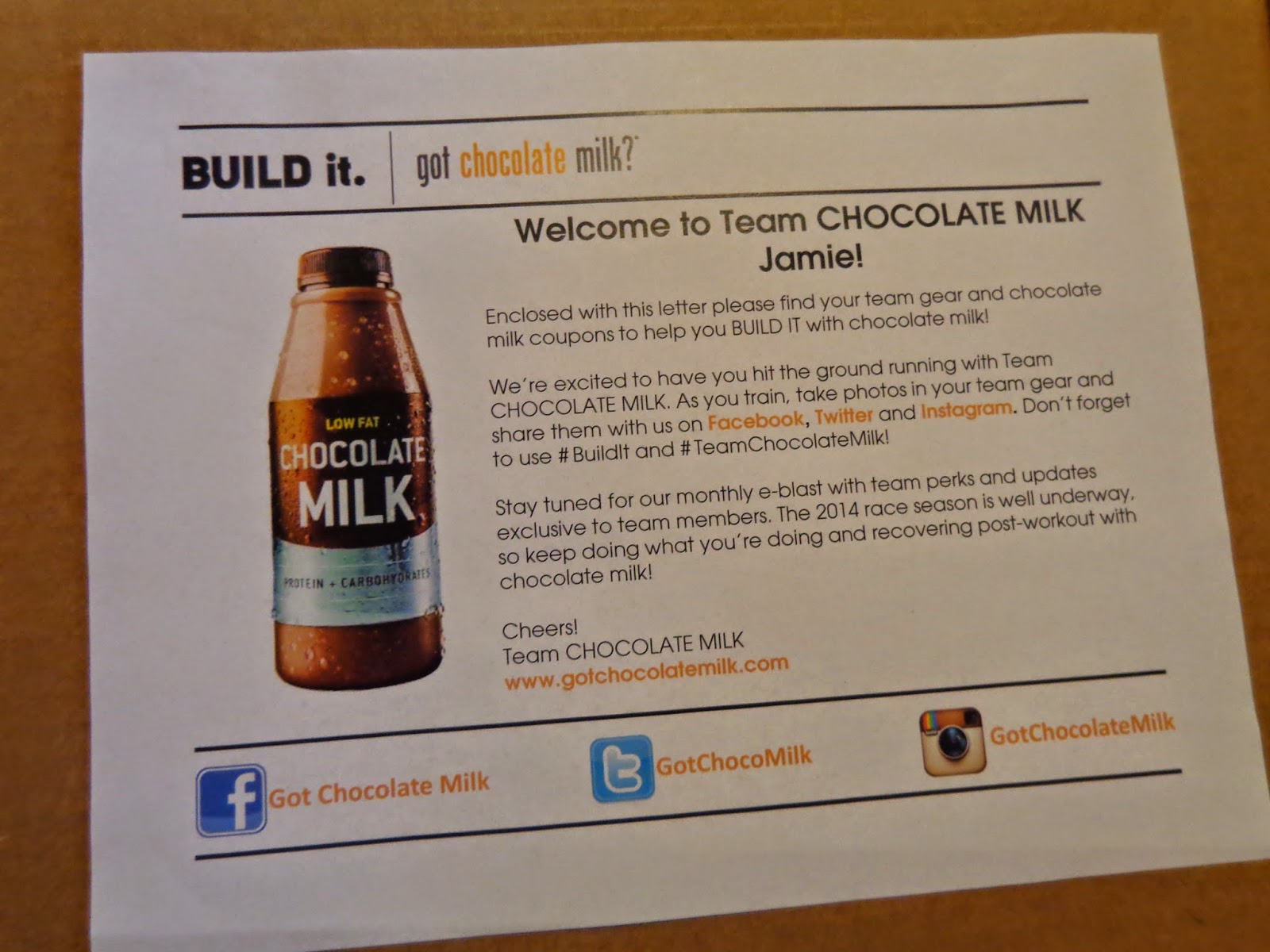 Running Diva Mom Team Got Chocolate Milk