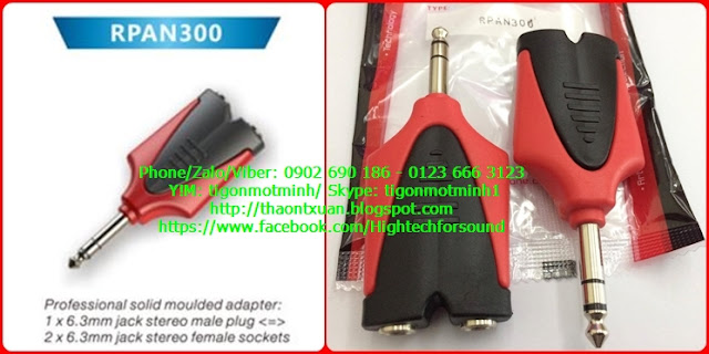 Jack chuyển 2.5, 3.5, 6.3 và dây cáp nối dài cho tai nghe, loa