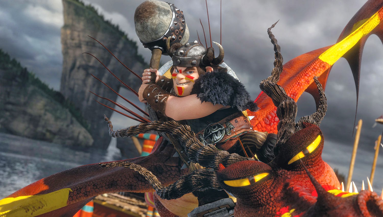 Poster and Pictures of How To Train Your Dragon 2 – Training is over 