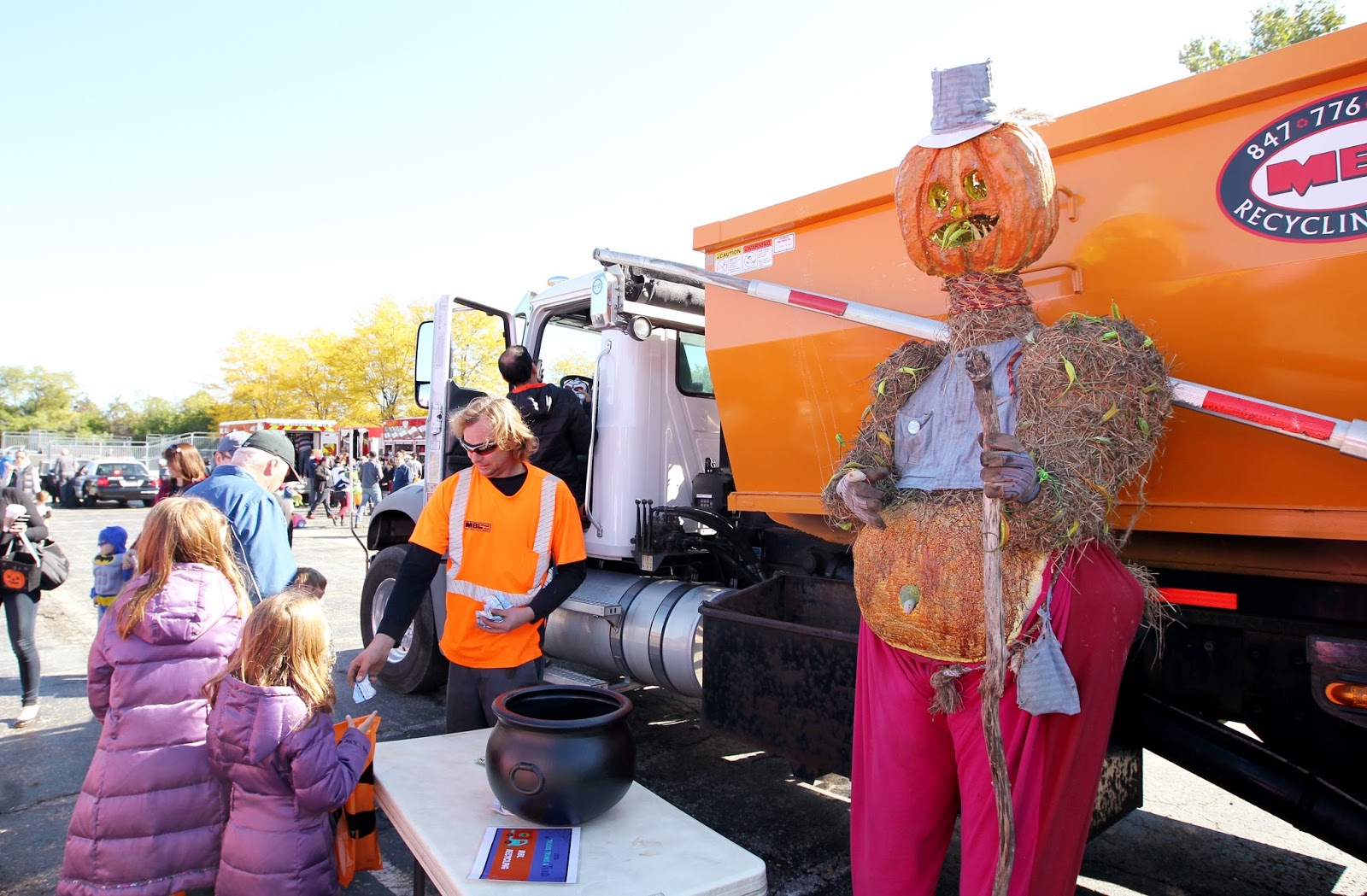 Mark Kodiak Ukena Vernon Hills City Vehicles Halloween Festival