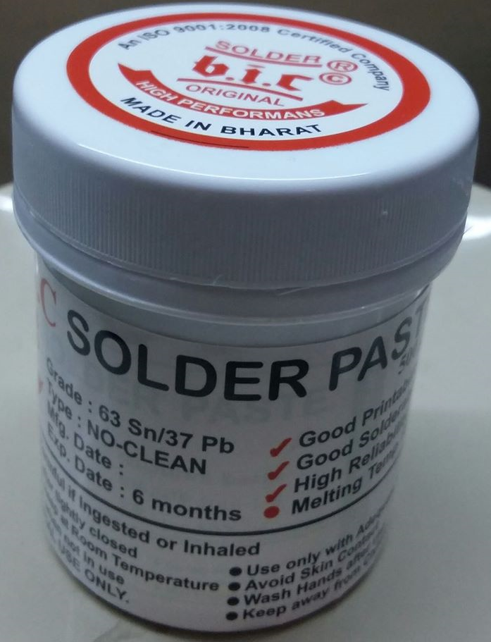 B.I.C Solder Wire, Sticks / Rods, SMD Paste No Clean, Solder Flux and