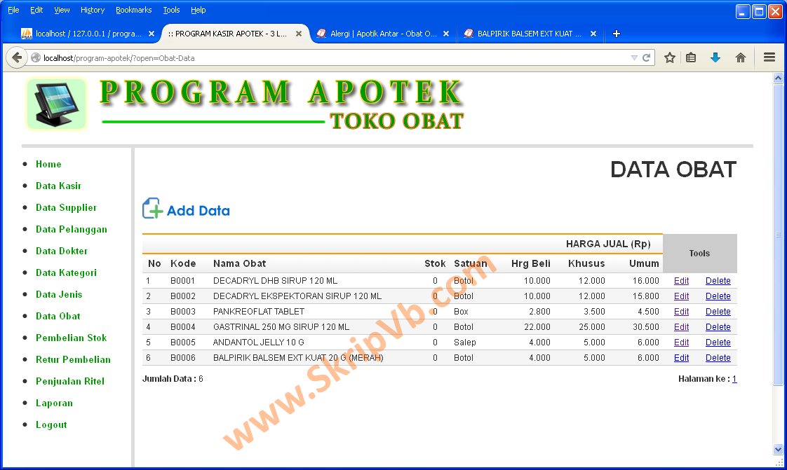 Source code sistem informasi penjualan dengan php dan mysql gratis Source code sistem informasi penjualan dengan php dan mysql gratis
