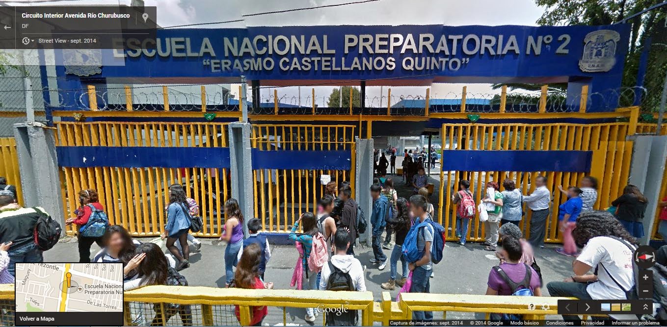 Aléxandross Moreno: Cuarta escuela: Preparatoria No 2