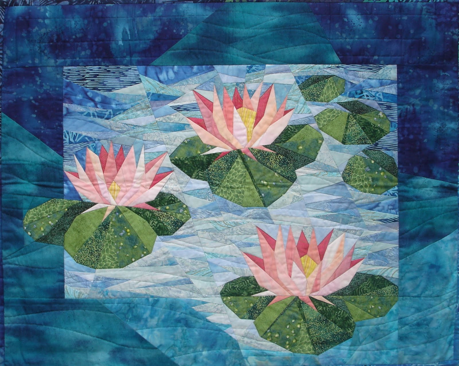 Quilt Inspiration Pieces of paradise the floral quilts of Eileen Sullivan