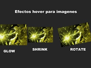 Efectos hover para imágenes Efectos hover para imágenes