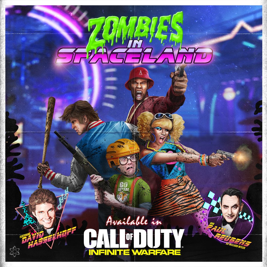 Zombies in Spaceland, un parco a tema anni '80 nell'ultimo Call of Duty