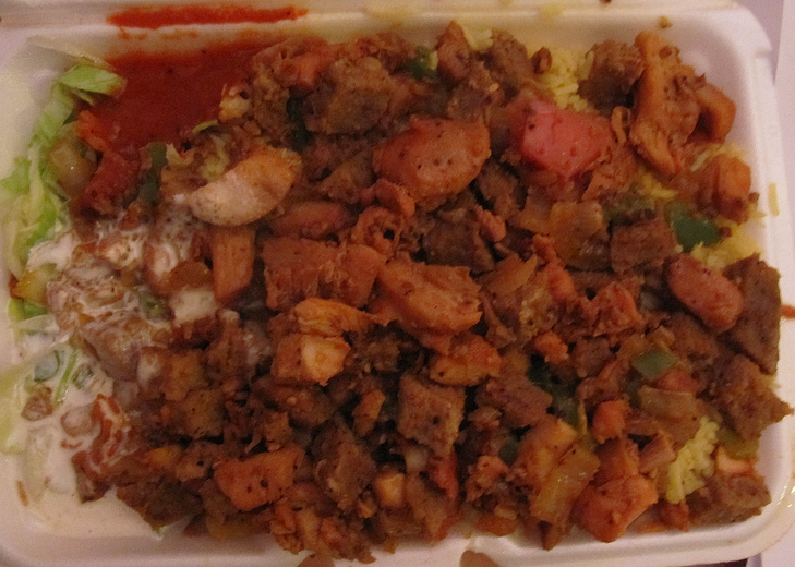 Spam Is Better Fried Halalathon Part I Best Halal Carts Of Jackson Heights
