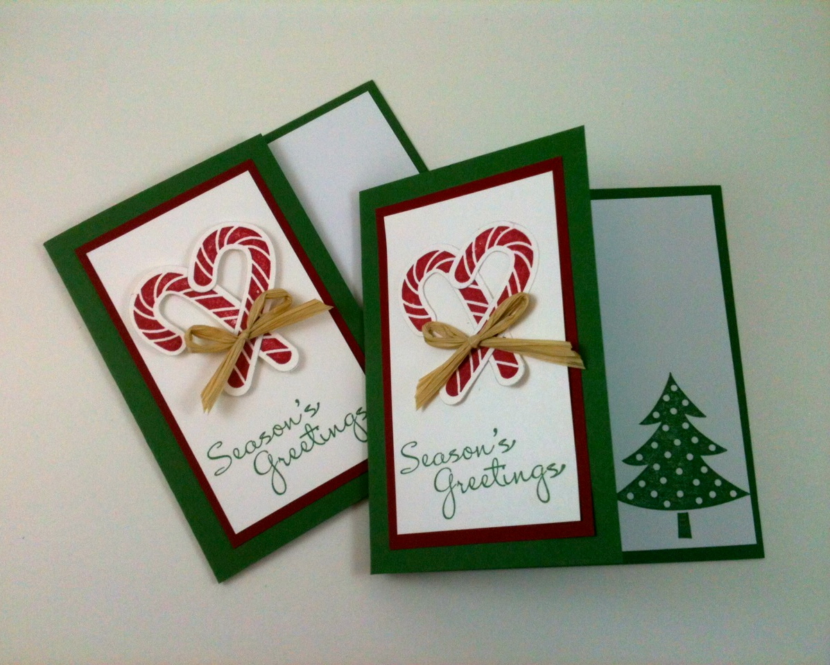 Scrap Happens!: Christmas Card Class Samples