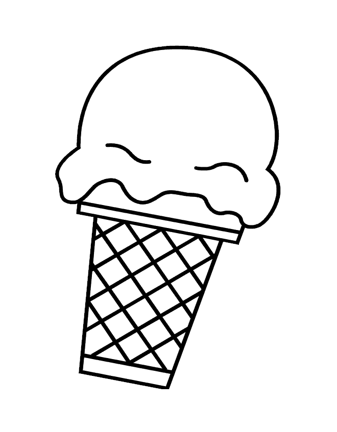 Desenho de O copo de sorvete para Colorir - Colorir.com