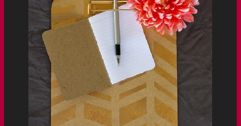 Dollar Store Crafter: Clipboard Makeover (Dollar Tree Crafts)