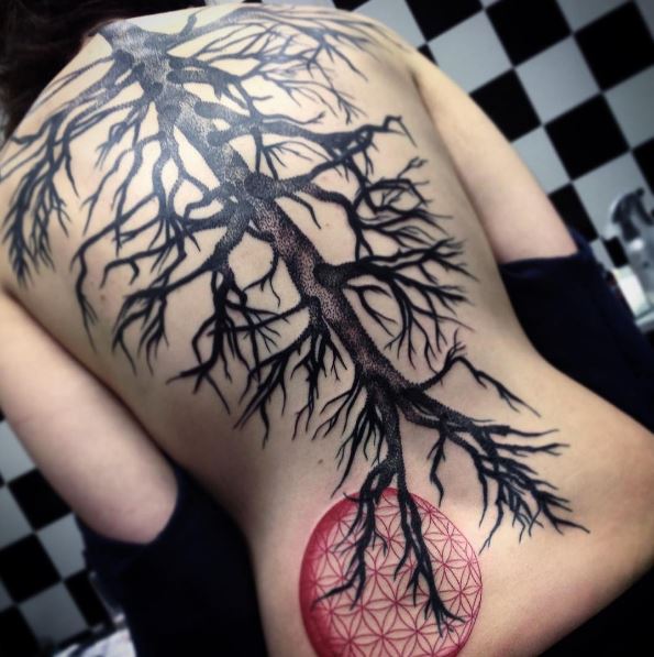 Full Back Tattoos