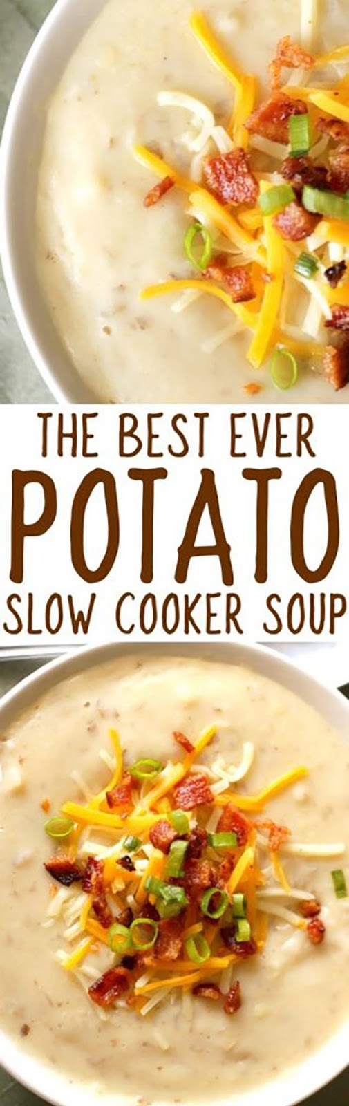 Loaded Baked Potato Soup Recipe How to Make Slow Cooker Crock Pot