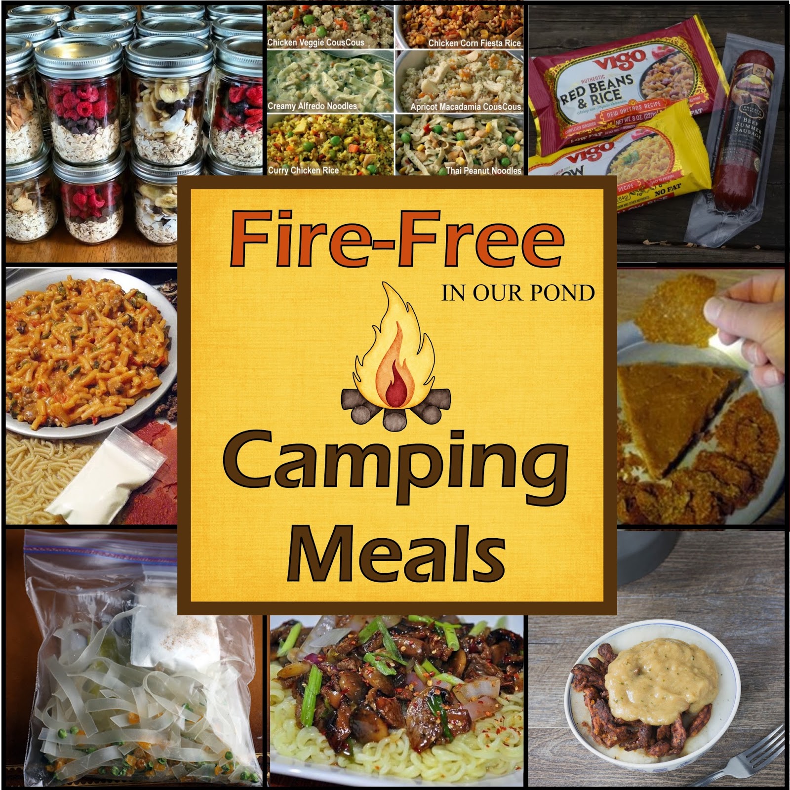24 FireFree Camping Meals