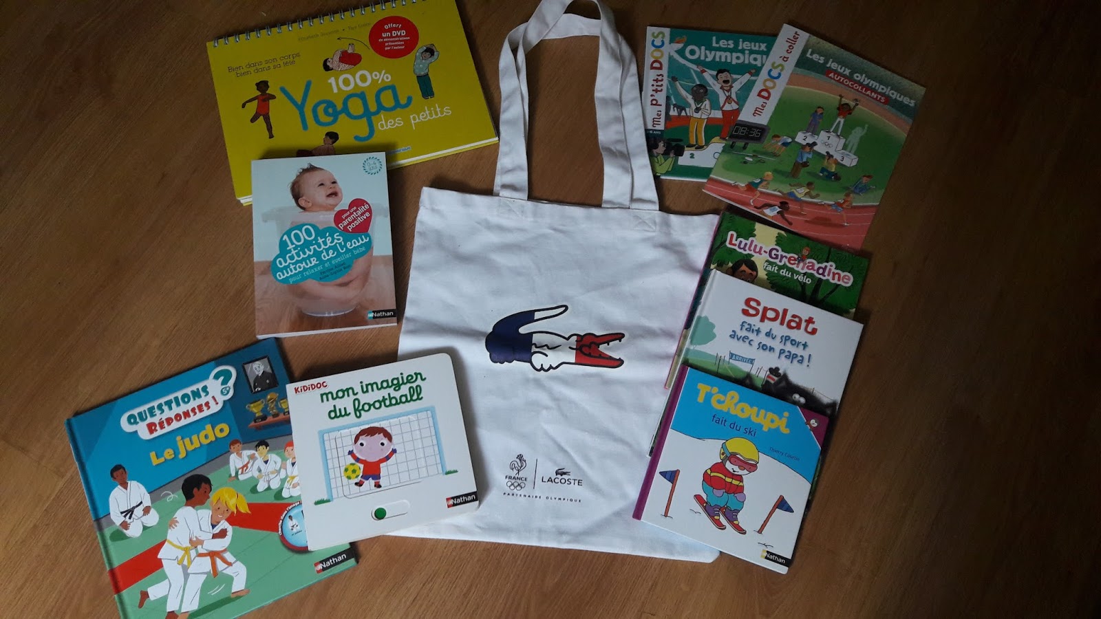Ces doux moments Ma sélection de livres pour enfants sur le sport