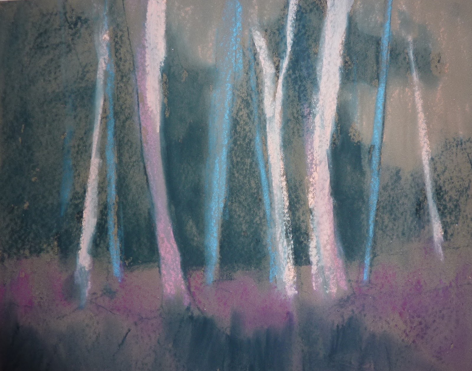 Painting My World: Pastel FAQ: How Do I Choose Underpainting Colors?