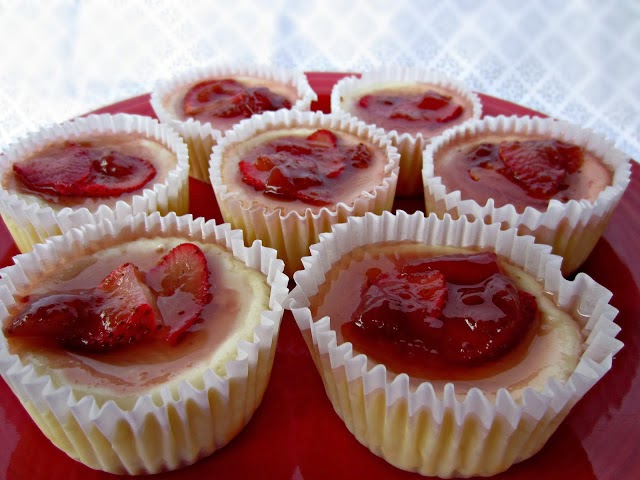 Mini NY Style Cheesecakes by Renee's Kitchen Adventures
