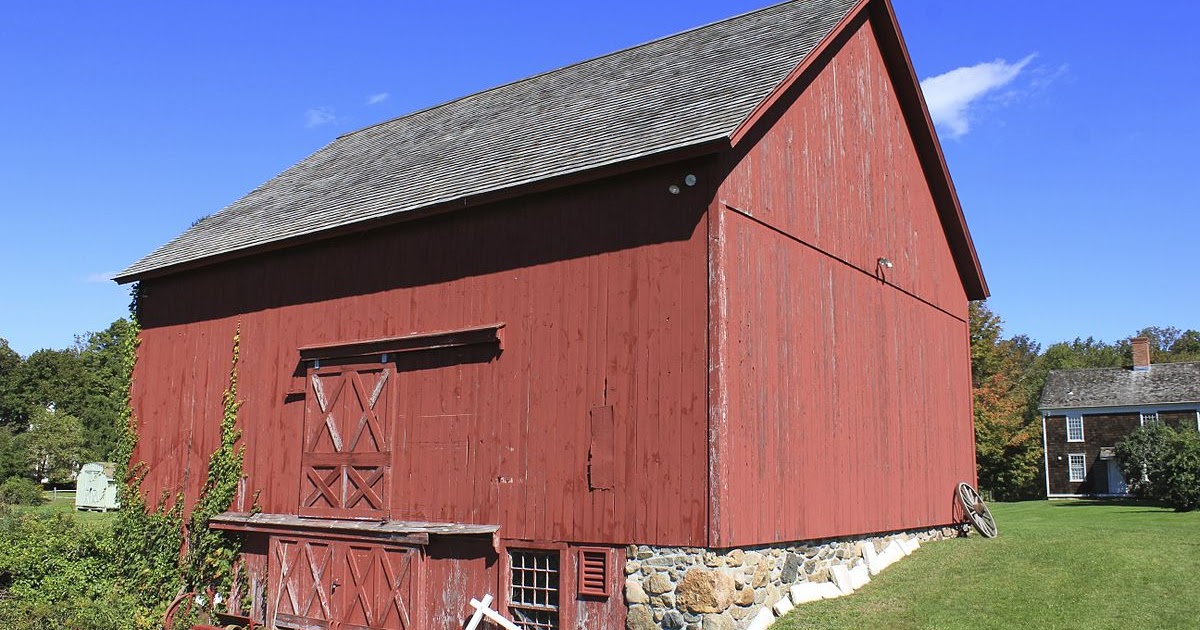 My Northwest Rhode Island Why Are Barns Painted Red?